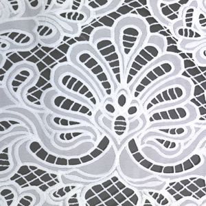 Tissu en dentelle guipure en soie de lait soluble dans l'eau, dentelle florale 3D cordonnée lourde pour <span class=keywords><strong>robe</strong></span> de soirée <span class=keywords><strong>haute</strong></span> <span class=keywords><strong>couture</strong></span> - Product Image 4