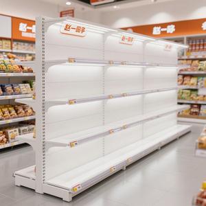 Nhà máy trực tiếp tùy chỉnh hai mặt đồ uống kệ cho siêu thị không gian cao sử dụng bền Kinh Tế bia hiển thị - Product Image 1