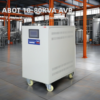 10kva 380v 440v 25kva 40kva SVC stabilisateur de puissance triphasé TNS 220v régulateur de tension Type de courant alternatif