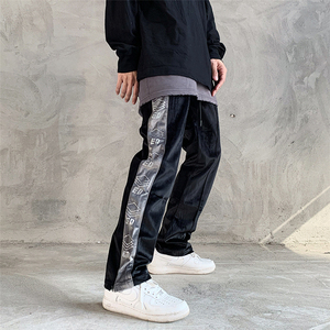 QYOURE Custom uomo grande <span class=keywords><strong>velluto</strong></span> <span class=keywords><strong>pantaloni</strong></span> tuta uomo in <span class=keywords><strong>velluto</strong></span> <span class=keywords><strong>pantaloni</strong></span> - Product Image 1