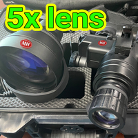Kacamata Penglihatan Malam PVS-7 Dengan FOM 1400-1800 Gen 3+ Auto-Gated IIT P43 P45 Fosfor Putih Hijau
