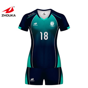 Outfit your personal volleyball customization Beach women sublimation volleyball jerseys - Product Image 2