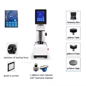 Nhà máy trực tiếp Chất lượng cao 8mhrs-150h màn hình cảm ứng hiển thị kỹ thuật số Rockwell Máy kiểm tra độ cứng - Product Image 4