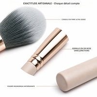 Ensemble de pinceaux de maquillage JLY avec logo personnalisé, poils ultra-doux pour des looks de maquillage exquis, kit de pinceaux cosmétiques
