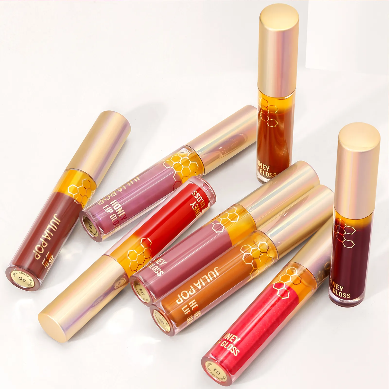Erstellen Sie Ihre eigene Marke Kosmetik Großhandel Vegan Vendor Moist urizing Smooth Liquid Lipstick Lip gloss