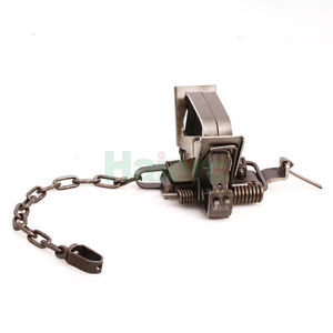 Piège à taupe de maintien de jambe de vison de raton laveur de contrôle de castor de ressort de bobine en métal de jardin extérieur - Product Image 4