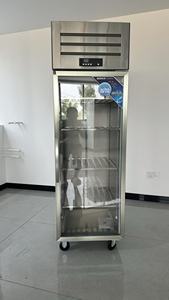 Best-Selling <b>Freezer</b> Fridge Glass Door Refrigerator Stainless Steel Cooler ES-DS02 High Quality Upright Frost Free Refrigerator - Product Image 4