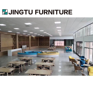 Solution complète de mobilier de <span class=keywords><strong>bibliothèque</strong></span> : tables de lecture, chaises, étagères, sièges de salon, mobilier scolaire et commercial, personnalisable, OEM - Product Image 1