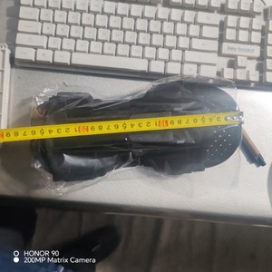 Órtesis para pie caído, soporte de tobillo negro con correa de fijación para inversión y eversion del pie - Product Image 2