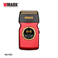 WMARK NG-VS2 Max 9000RPM Rasoir électrique pour barbier à rotor externe sans paliers, tête de rasoir à lames oscillantes, rasoir électrique pour hommes pour salon de barbier