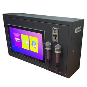 Çevrimdışı para Karaoke sistemi otomat fatura banka kart okuyucu ödeme sistemi kapalı iş Self-service 250w hoparlör