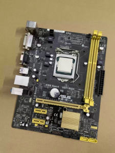 ห้าดาว/เอซุส H81 เมนบอร์ด H81M-K คอมพิวเตอร์ 1150 พิน TPM บอร์ดขนาดเล็กแบบรวม DVI DDR3 EPU - Product Image 2