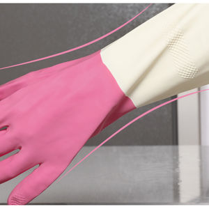 Wholesale Durable Kitchen Cleaning Waterproof Rubber <strong>Gloves</strong> Safety Household <strong>Gloves</strong> Long Latex Dishwashing <strong>Gloves</strong> - Product Image 2