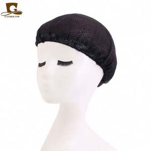 Filet à cheveux invisible personnalisé pour femme avec logo, style européen et américain, en polyester, pour chignon - Product Image 5