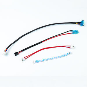 ชุดสายไฟทองแดงแบบกำหนดเอง ขั้วต่อรูปตัวยู 6.3 พร้อมขั้วต่อแบบสปริง ขั้วต่อสายไฟหลากหลายชนิด ขั้วต่อแบบกดเย็น ขั้วต่อพลาสติก PTFE - Product Image 3