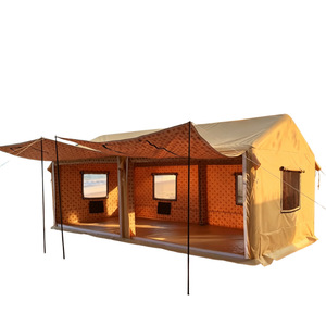 Portable <b>Large</b> Space Outdoor <b>Tents</b> Four-Season Double-Layer Waterproof Warm Inflated Camping <b>Tent</b> - Product Image 1