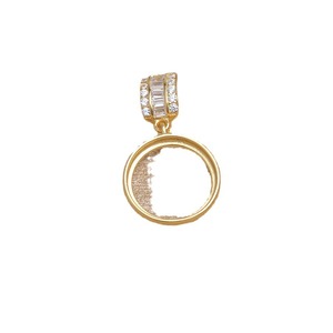 Pendentif en argent S925 avec perle de marbre et boucle universelle 11,8-12 mm, accessoires de bricolage pour bijoux pour femmes - 5677 - Product Image 5