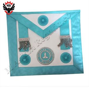 Worshipful-delantal maestro con logotipo de Metal, nivel en T - Product Image 6