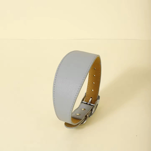 Colliers pour chien en cuir PU classique avec logo personnalisé pour chien de taille moyenne, collier pour chien femelle, mâle, pour chiot - Product Image 4