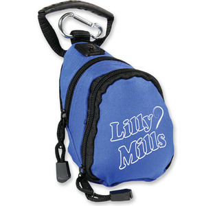 Polyester <strong>Mini</strong> <strong>Backpack</strong> with Belt Loop Attachment and Elastic Mesh Pocket in Rear Compartment - Product Image 6