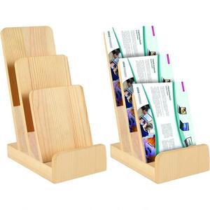 Espositore da tavolo in legno mensola per libri per <span class=keywords><strong>riviste</strong></span> - Product Image 2