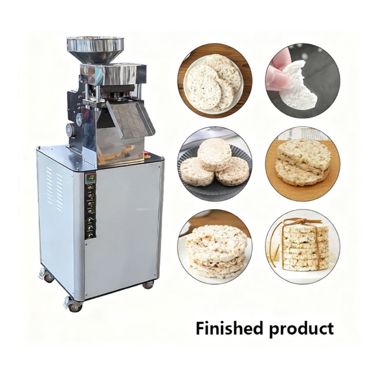 QDMECH Best Price Popped Chips Processors Puff Snack Rice Cracker ...