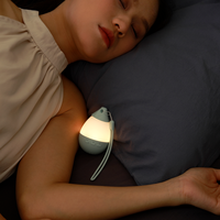 Machine d'entraînement au sommeil à bruit blanc et veilleuse chauffante en plastique, avec fonction de respiration, pour haut-parleur portable sans fil V5.3, direct usine