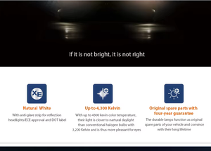 หลอดไฟซีนอน HID 66548 <span class=keywords><strong>D8S</strong></span> 12V <span class=keywords><strong>25W</strong></span> 4500K ไฟหน้าผลิตในเยอรมนี - Product Image 4