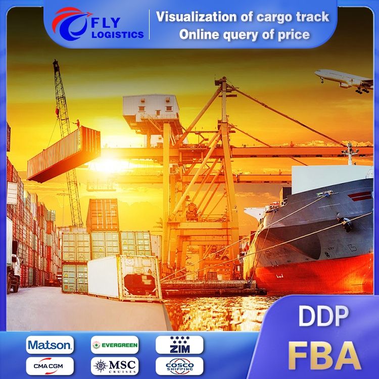 Прямая поставка, доставка от двери до двери, дополнительный агент Ddp, экспедитор из Китая в США, Канаду, Fba