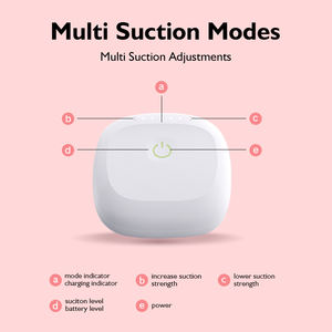 Bestseller Hochwertige In-BH-App-Steuerung Elektrische Milch pumpe Schmerzfreie stumme Lebensmittel qualität für die Mutterschaft Baby fütterung - Product Image 4