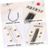 Dynamomètre à ressort physique Yulin en PVC pour démonstration électrique, instrument pédagogique 2N5N, appareil expérimental de mécanique