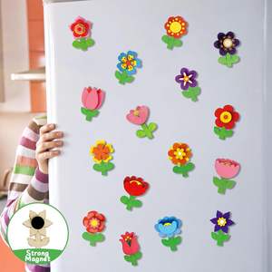 <span class=keywords><strong>Kit</strong></span> de <span class=keywords><strong>peinture</strong></span> en bois pour aimants décoratifs pour réfrigérateur-Fournitures créatives d'art peintes à la main pour projets de décoration intérieure - Product Image 6