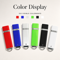 Flashdisk USB Custom Logo 2.0 3.0 Pendrive Hadiah 1GB 2GB 4GB 8GB 16GB 32GB 64GB Pen Drive 128GB Memory Stick Flash Drive