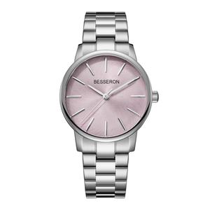 Reloj de Pulsera de Cuarzo de Acero Inoxidable con Logotipo Personalizado de Fábrica, Reloj de Lujo para Mujer, Retro, 36 mm, Resistente al Agua, con Esfera Texturizada - Product Image 5