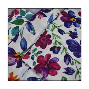 ファッションドレスのシフォン生地にプリントされたチキンファームカントリーバードイースタールースターアニマルプリント - Product Image 1