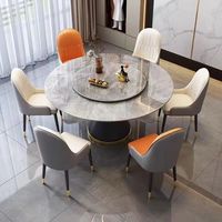 Fabricants de tables à manger extensibles modernes de luxe léger en acier au carbone assemblées pour 8 personnes, respectueuses de l'environnement, pour hôtel, hôpital