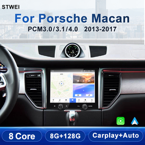 หน้าจอวิทยุติดรถยนต์ระบบแอนดรอยด์ CNSTWEI สำหรับรถยนต์ Porsche Macan PCM 3.0/3.1/4.0 ปี 2013-2017 เครื่องเล่นสเตอริโอในรถยนต์พร้อมระบบนำทาง GPS และมัลติมีเดีย - Product Image 2