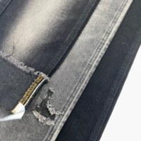 Tela vaquera no elástica Dobby de 12.5oz CF5036 al por mayor, tela especial tejida para jeans de moda