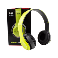 Headphone TWS Baru 2026 P47 Earphone Headset Gaming Online Handsfree Nirkabel Over Ear Tanpa Kabel
