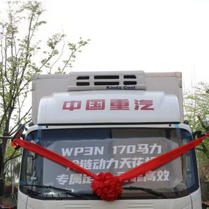 Système de température intelligent HOWO voiture réfrigérée fleurs et plantes vertes contrôle de la température du transport de la chaîne du froid - Product Image 2