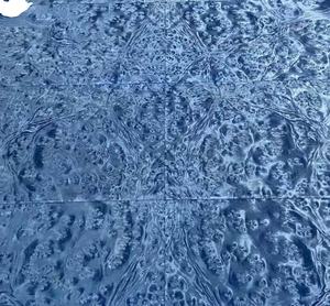 Placa de diseño para muebles de Panel, chapa teñida Natural de Greenland, Burl verde, azul, rojo, gris, amarillo, negro y naranja - Product Image 5