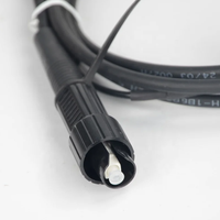Cordon de raccordement en fibre optique robuste pour extérieur, résistant aux UV, ignifuge, étanche IP67, avec interface LC/SC/MPO