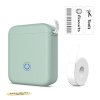 Mini imprimante d'étiquettes thermiques portable, largeur de média d'impression 12-15 mm, imprimantes d'autocollants adhésifs, utilisation à domicile/au bureau, interface USB, en stock