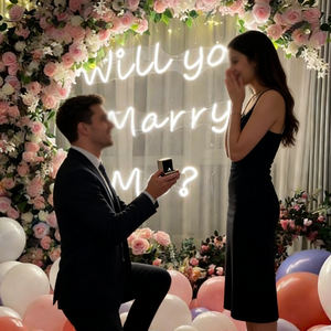 Fournitures <span class=keywords><strong>de</strong></span> fête, lettres et chiffres géants lumineux LED RGB néon, 3 pieds, 4 pieds, pour proposition <span class=keywords><strong>de</strong></span> mariage, anniversaire, fête <span class=keywords><strong>de</strong></span> remise <span class=keywords><strong>de</strong></span> diplôme, événement - Product Image 6