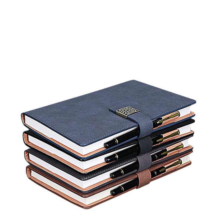 Custom logo Journal Book Printing Premium PU Leather Cover Journal ...