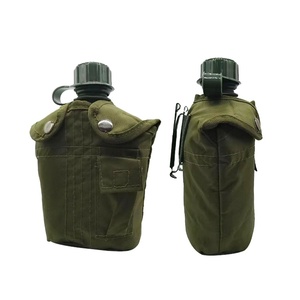 Muestra gratuita de botella de agua táctica portátil de 1 litro, estilo americano, para senderismo y supervivencia al aire libre. - Product Image 3