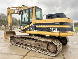Excavadora Hidráulica Usada CAT 320bl 320B en Buen Estado, Envío Rápido, con Cucharón y Orugas Nuevos - Product Image 4