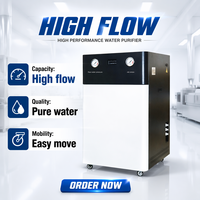 Machines de traitement de l'eau par osmose inverse (RO) pour usage commercial avec membrane RO pour laboratoire, 1000 litres par heure, pompe 220V, garantie 1 an