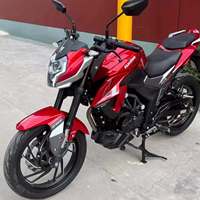 Moto de rue d'occasion Haojue DR150S, durable, 150cc, puissance élevée, adaptée à toutes les conditions routières