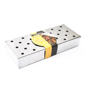 Barbecue Grilling Accessories Stainless Steel BBQ Smoker Box